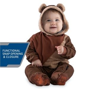 Star Wars Jazwares Ewok Infant Costume size 6 to 12 months